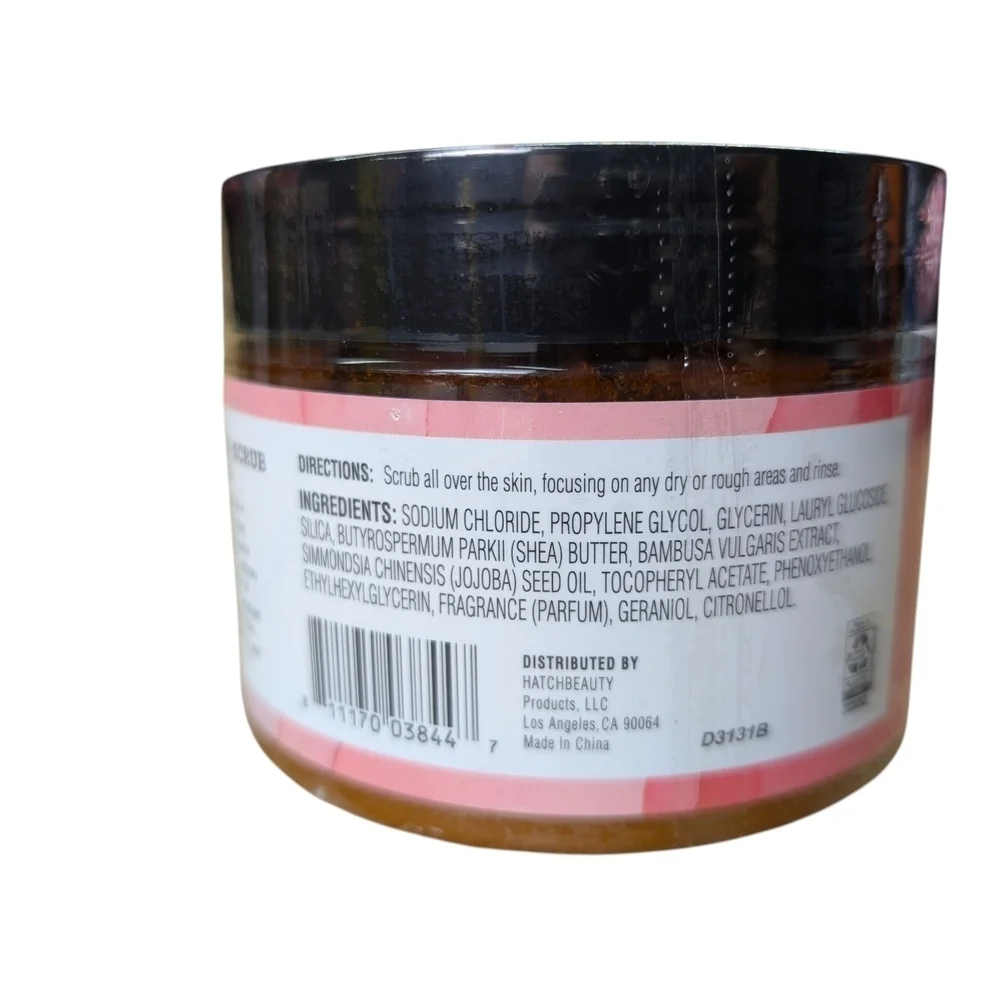 Whipped Body Scrub Restoring Smoothing 2PC Vanilla Rose Five Deep Breaths Jojoba
